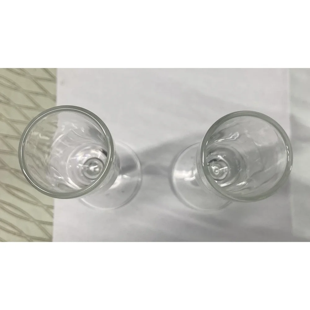 Set Of 5 Etched Elegant Berry Leaf Cordial Glasses&2 Plain Liqueur All Footed 4